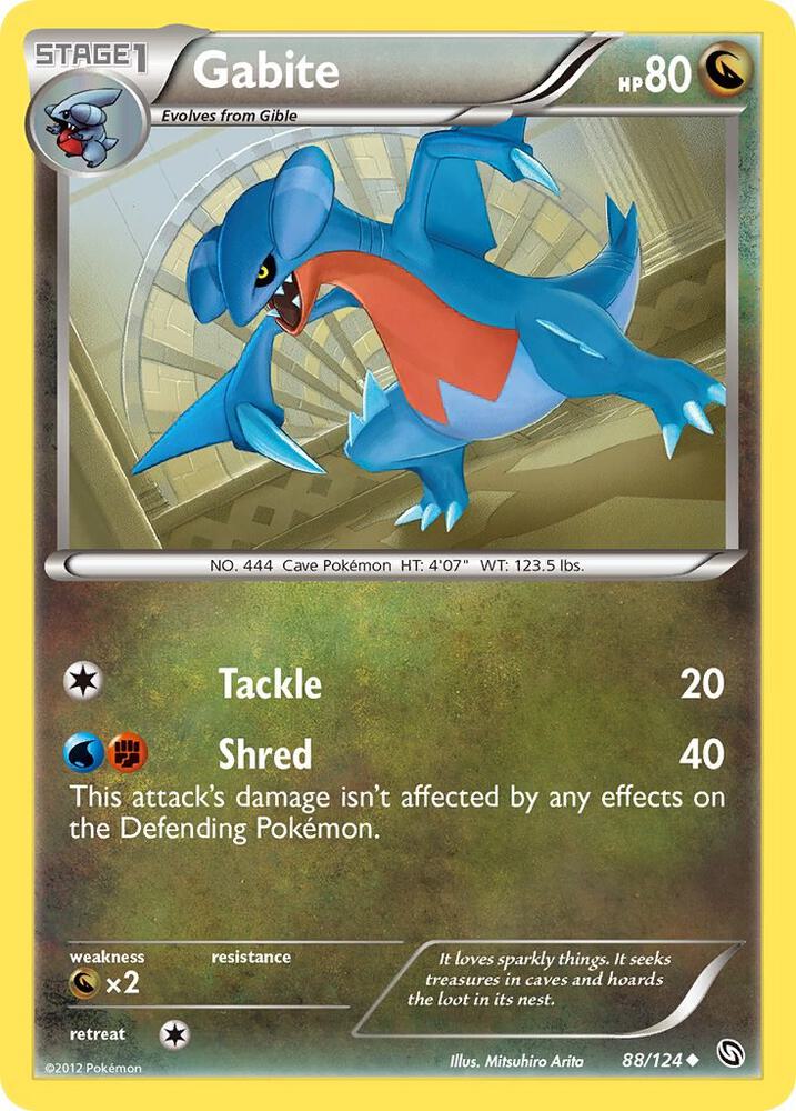 Gabite (88) card image