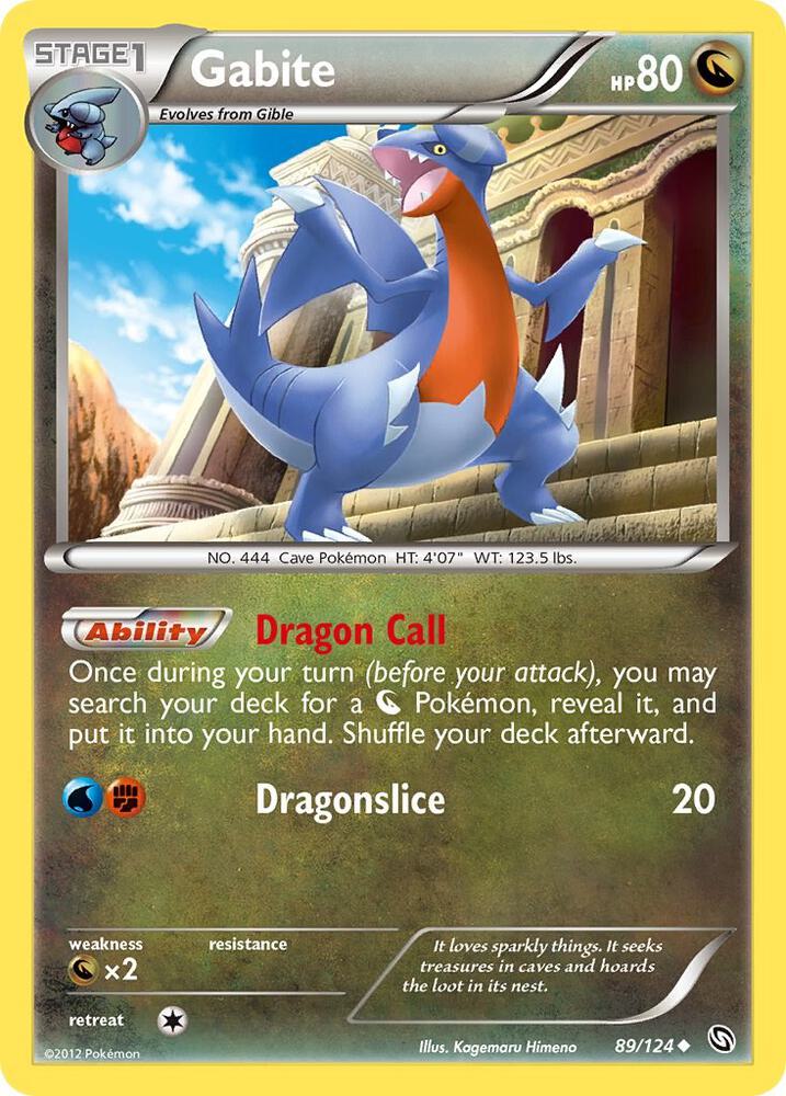 Gabite (89) card image