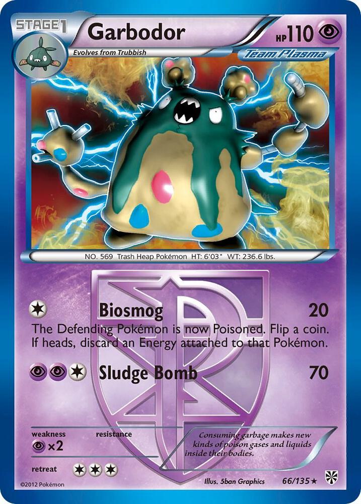 Garbodor (Team Plasma) (66) card image