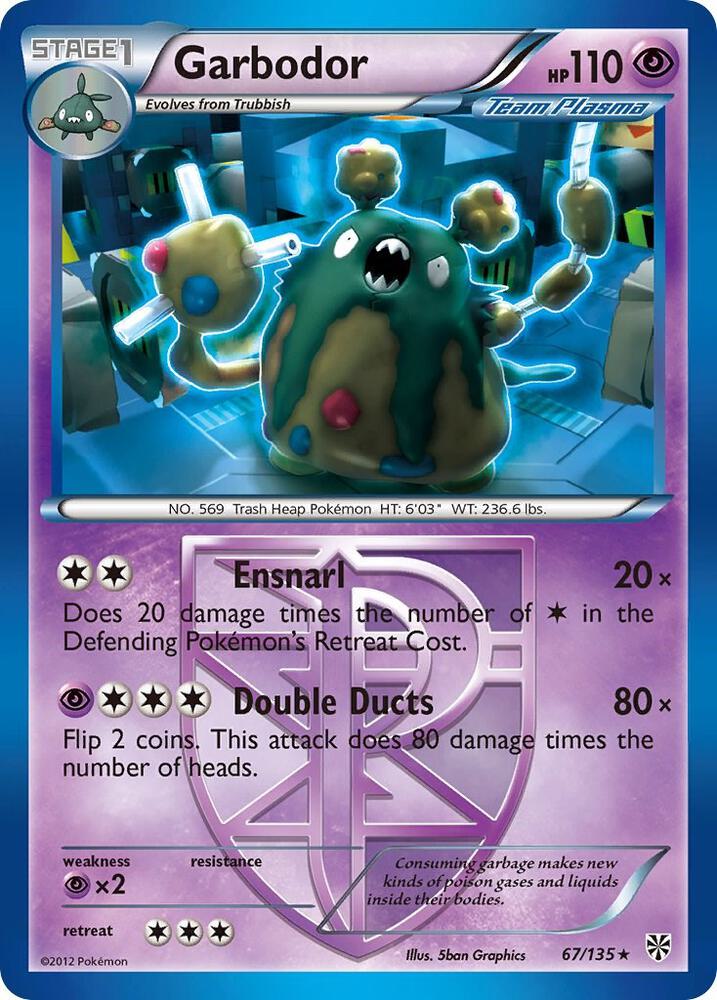 Garbodor (Team Plasma) (67) card image