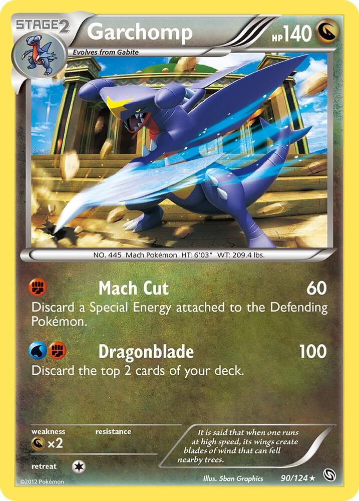 Garchomp (90) card image