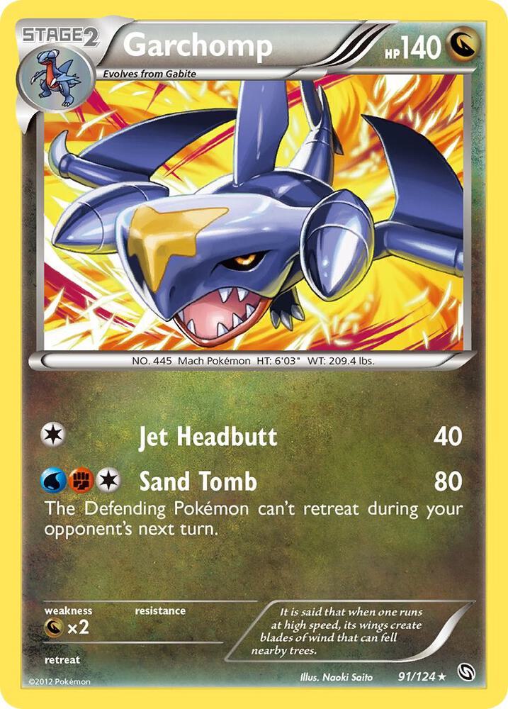 Garchomp (91) card image