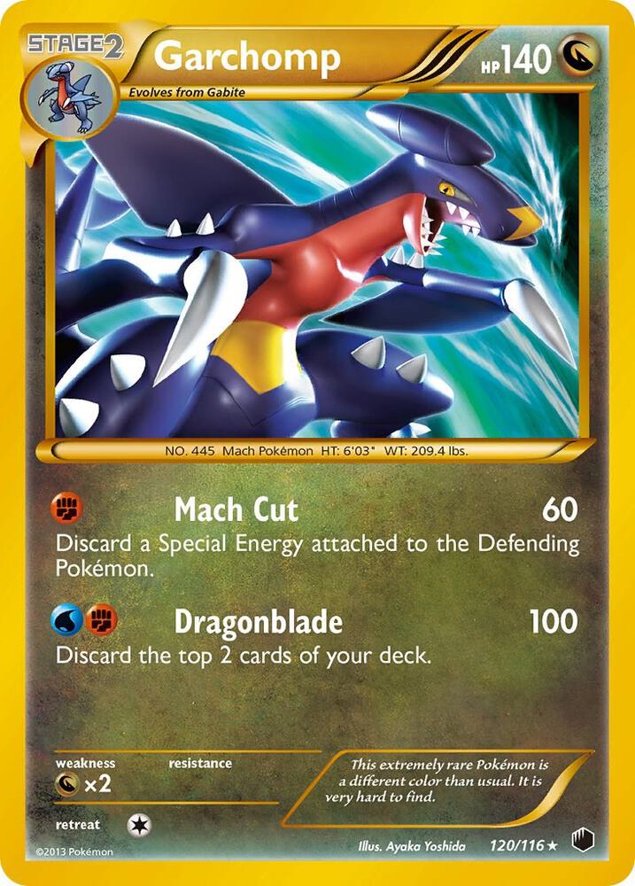 Garchomp (120 Secret Rare) card image