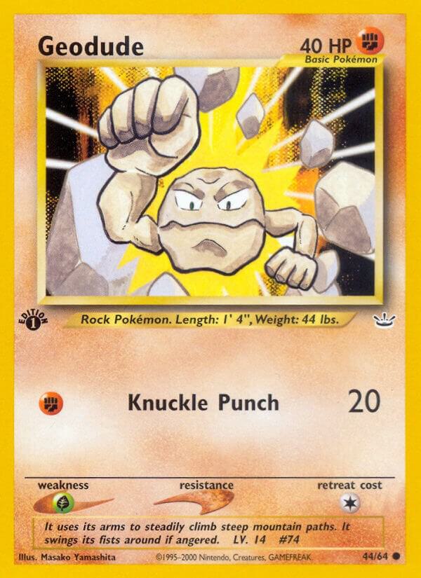 Geodude card image