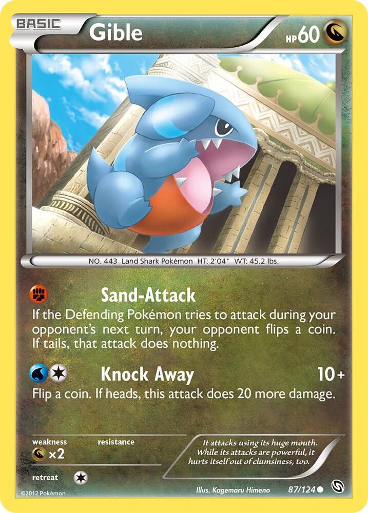 Gible (87) card image