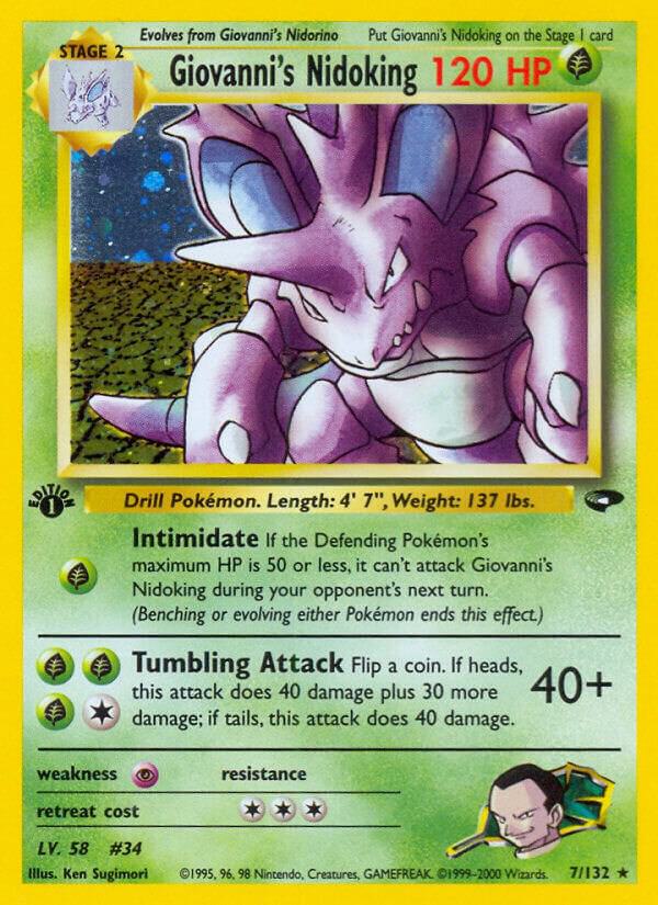Giovanni's Nidoking card image