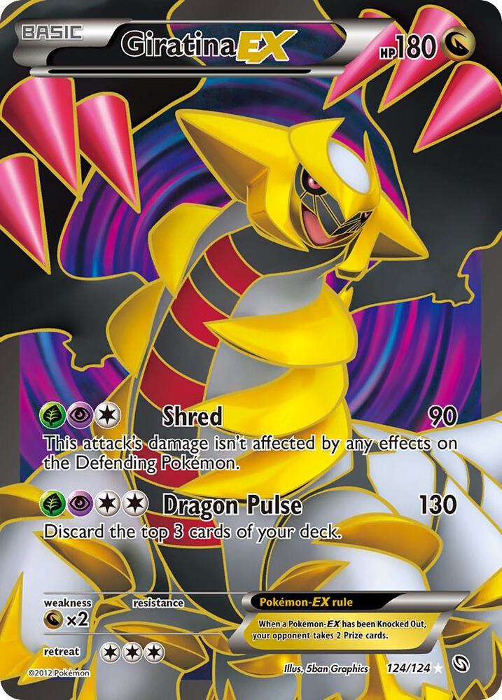 Giratina EX (124 Full Art) card image