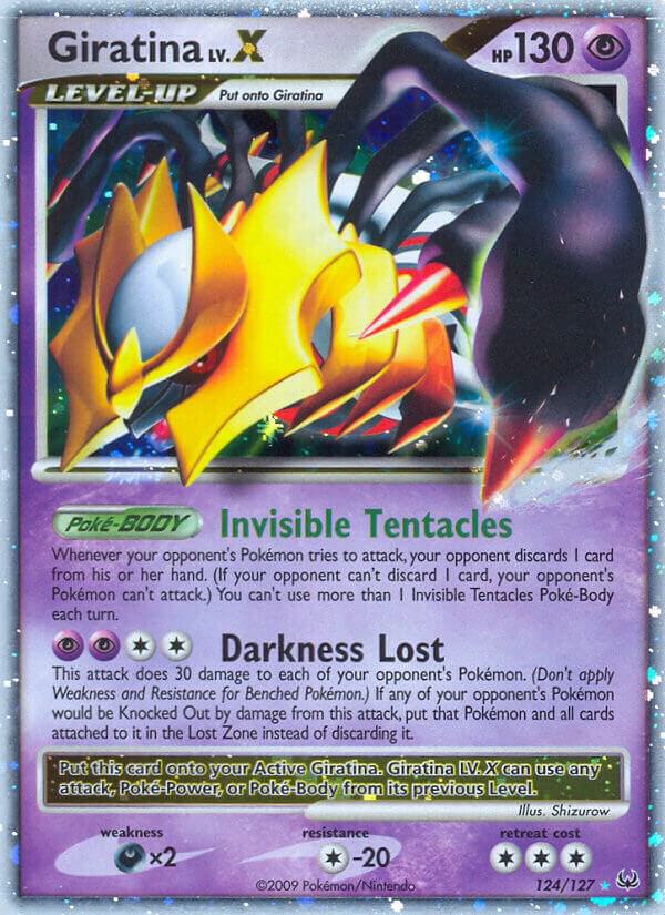 Giratina LV.X card image