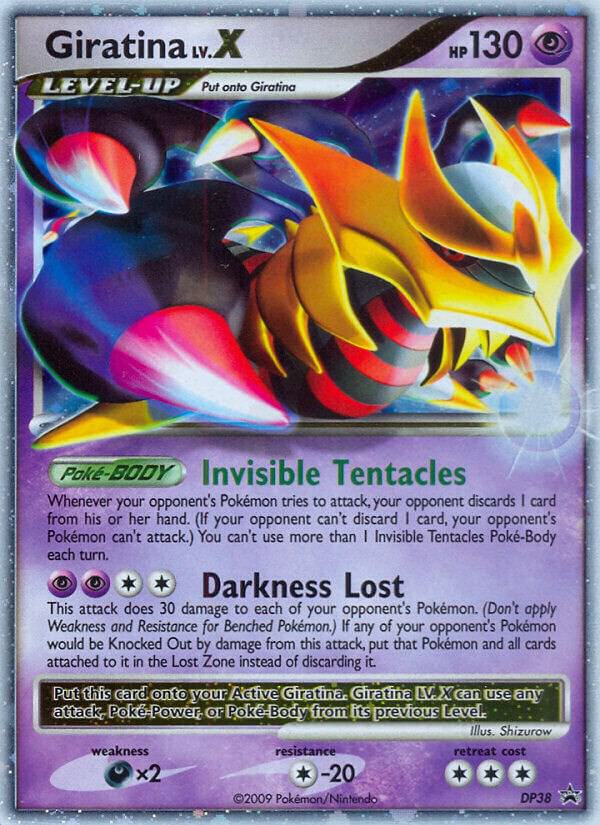 Giratina LV.X - DP38 card image