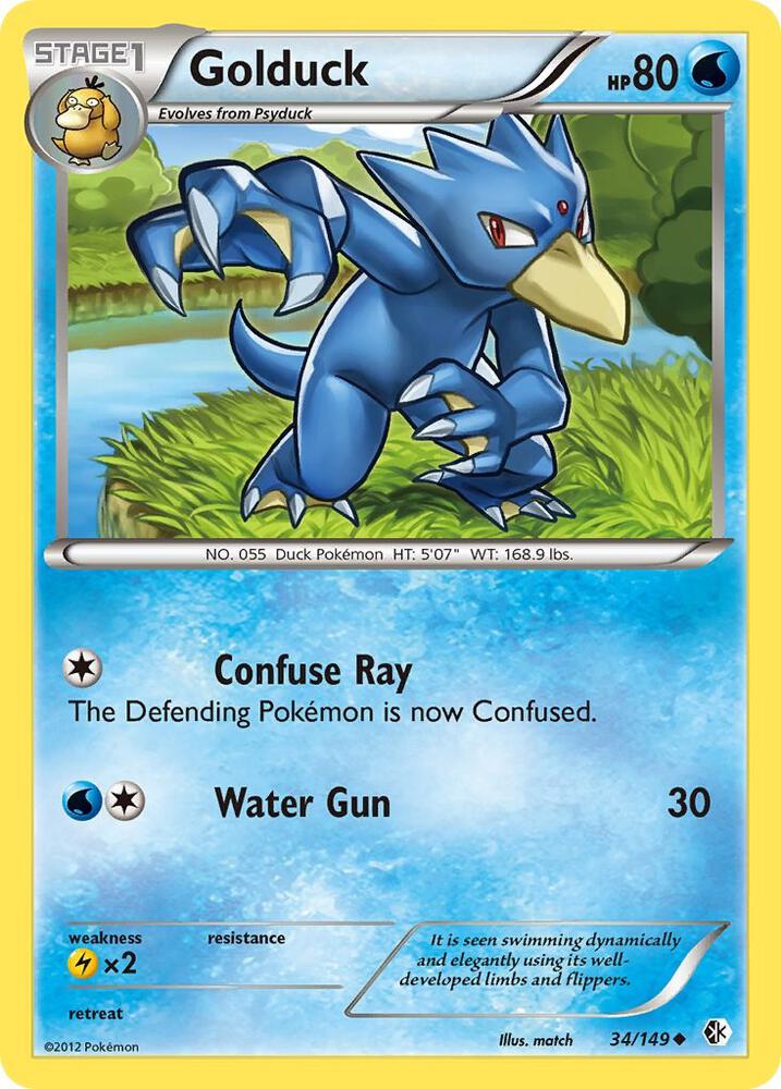 Golduck (34) card image