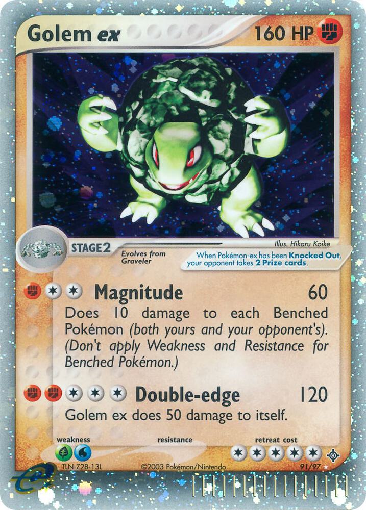 Golem ex card image