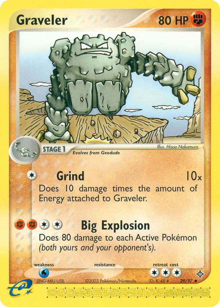 Graveler - 29/97 card image