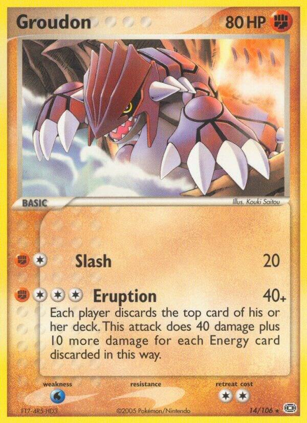 Groudon - 014/106 card image