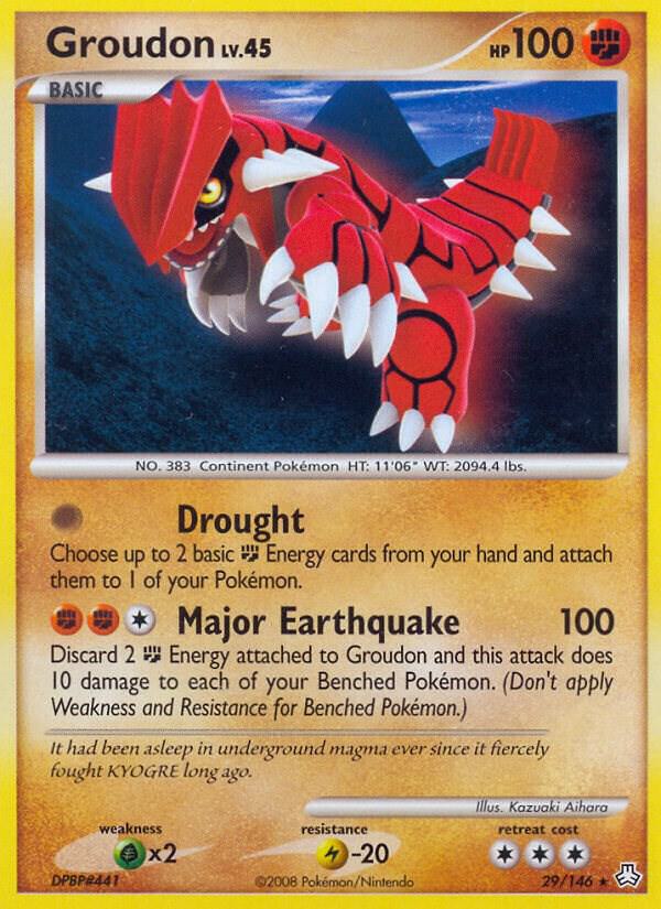 Groudon card image
