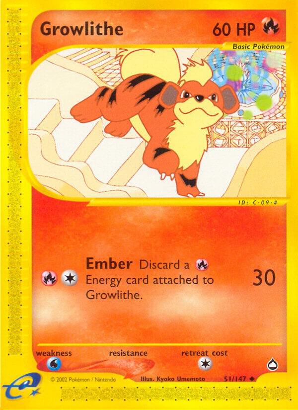 Growlithe (51) card image