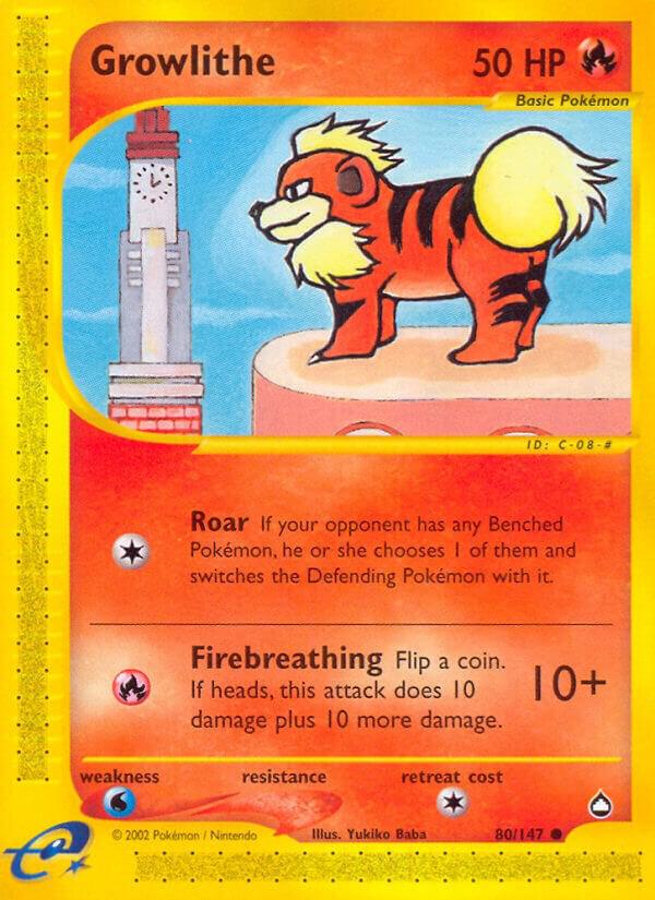 Growlithe (80) card image