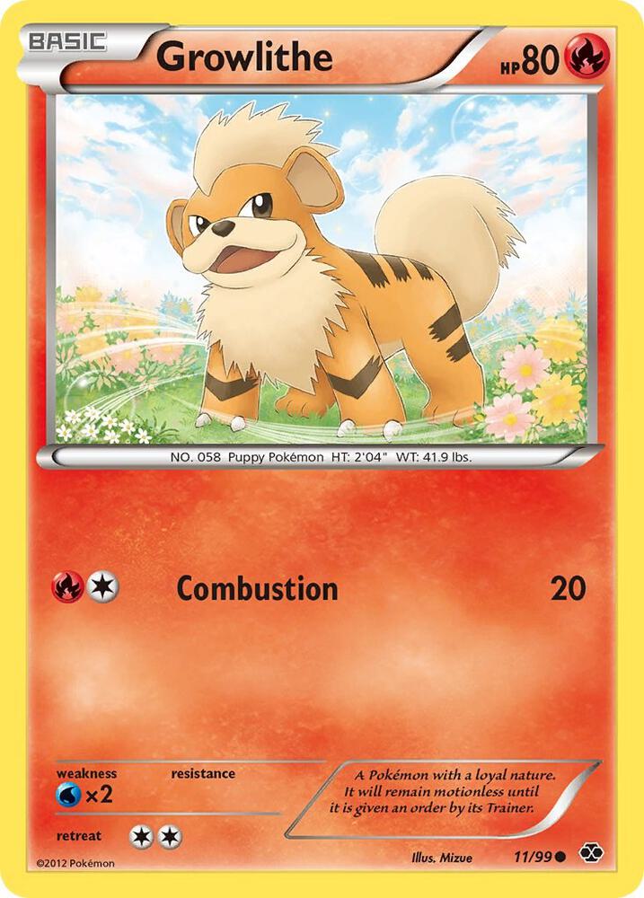 Growlithe (11) card image