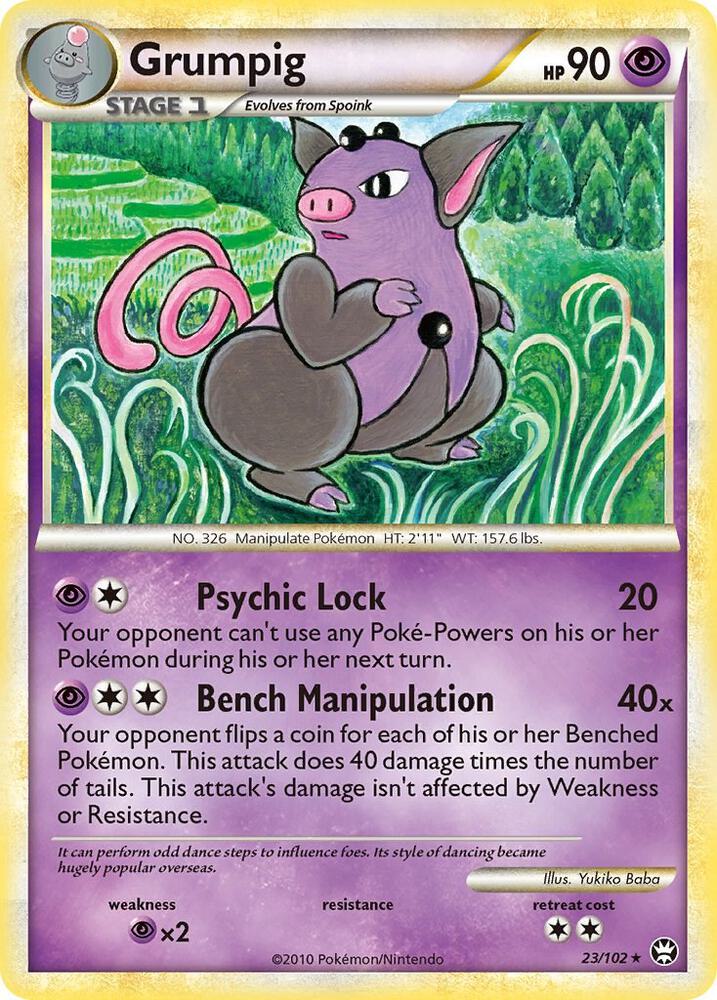 Grumpig card image
