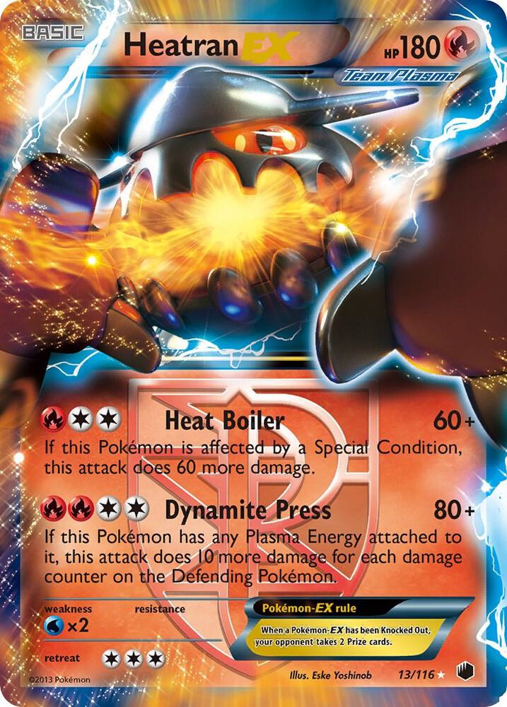 Heatran EX (Team Plasma) card image