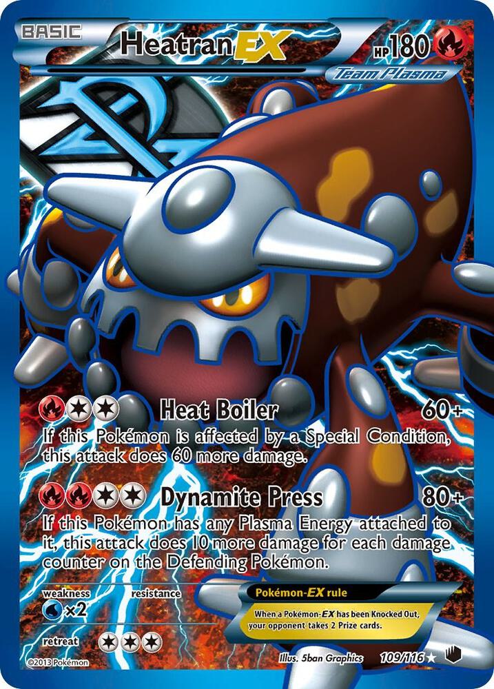Heatran EX (Team Plasma) (Full Art) card image