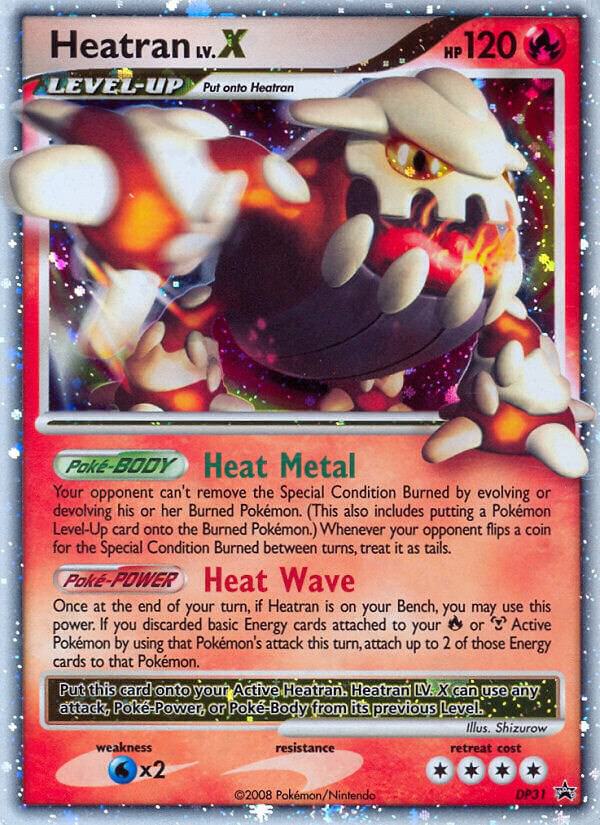 Heatran LV.X - DP31 card image