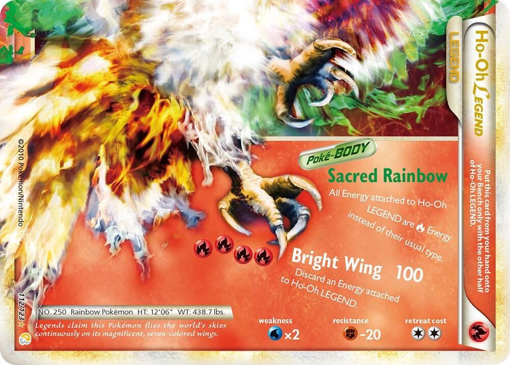 Ho-Oh Legend (Bottom) card image