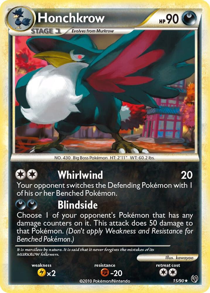 Honchkrow (15) card image