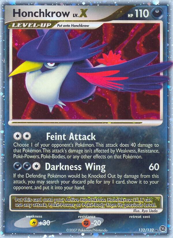 Honchkrow LV.X card image
