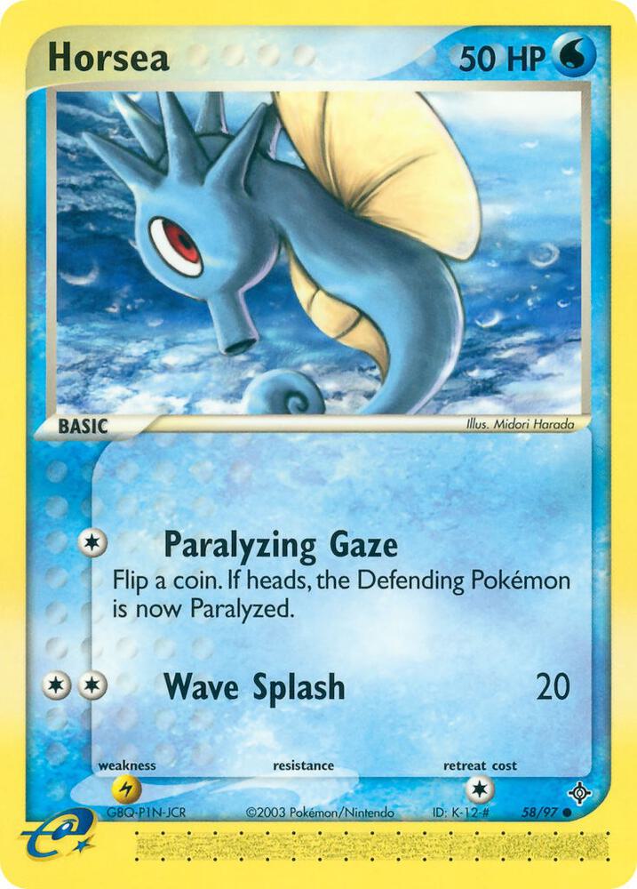 Horsea - 58/97 card image
