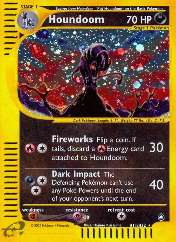 Houndoom (H11) card image