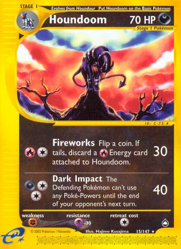 Houndoom (15) card image