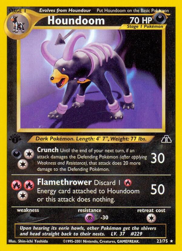 Houndoom (23) card image