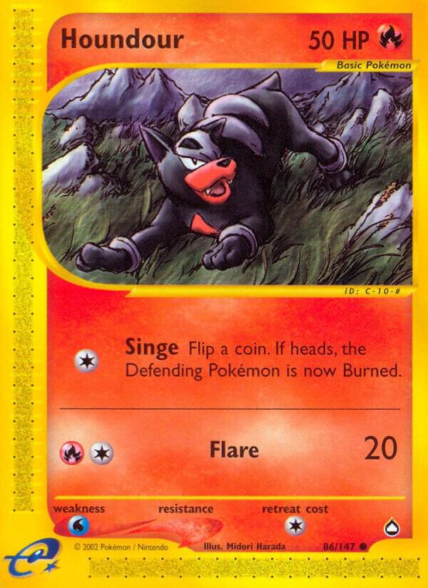 Houndour (86) card image