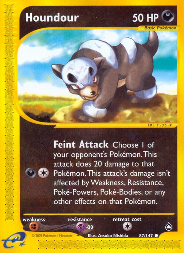 Houndour (87) card image