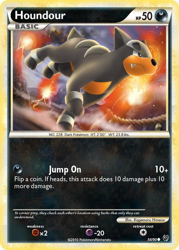 Houndour (54) card image