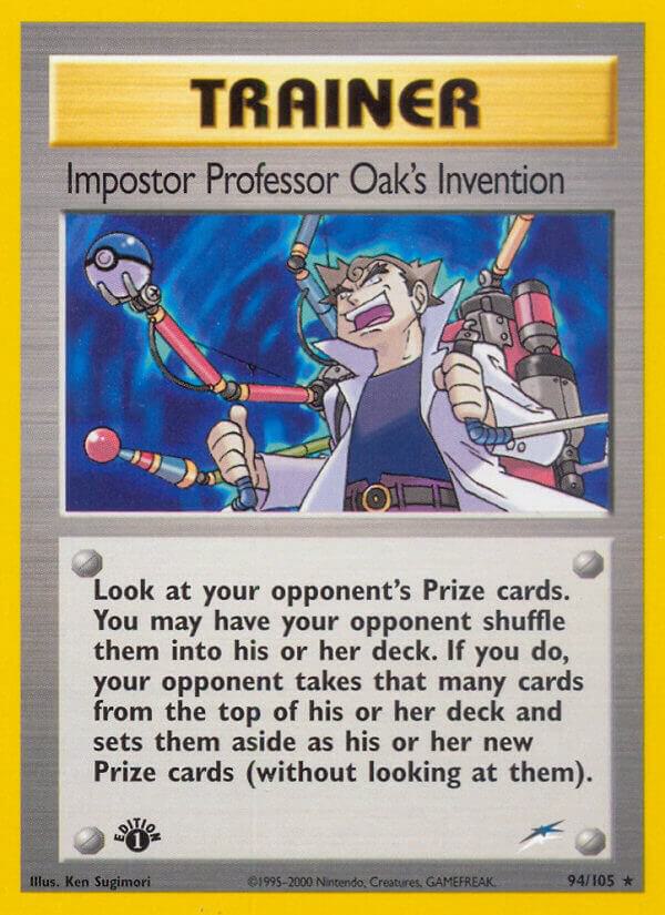 Impostor Professor Oak's Invention (1st Edition) card image