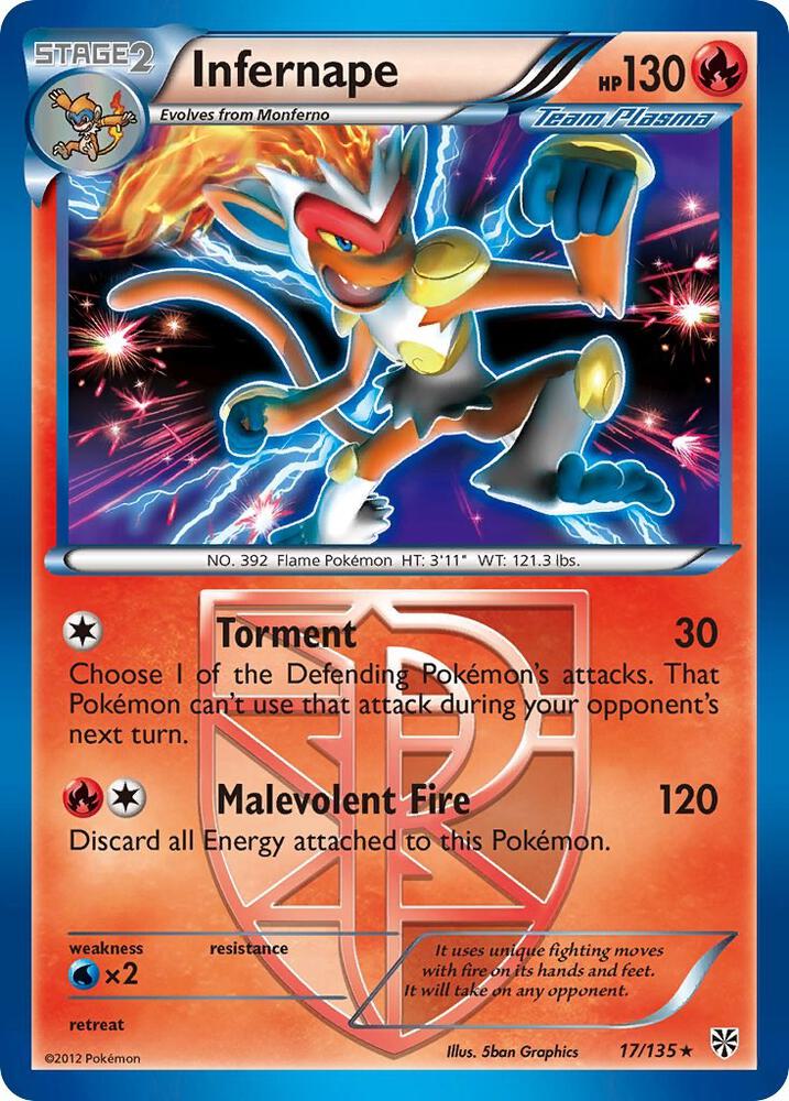 Infernape (Team Plasma) card image