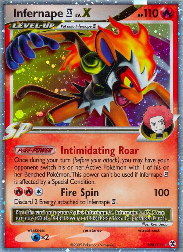 Infernape E4 Lv.X card image
