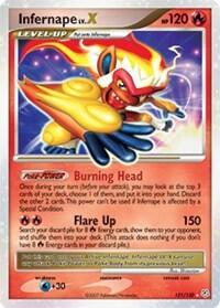 Infernape LV.X card image