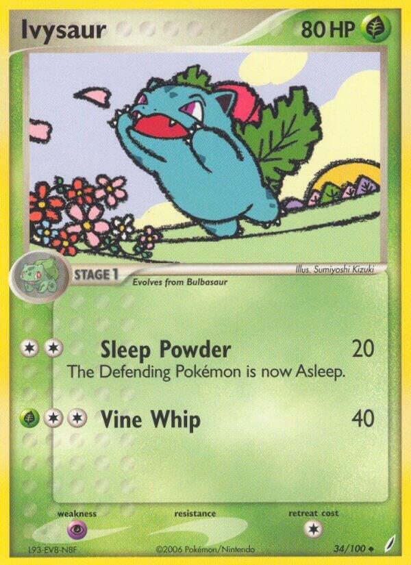 Ivysaur - 034/100 card image