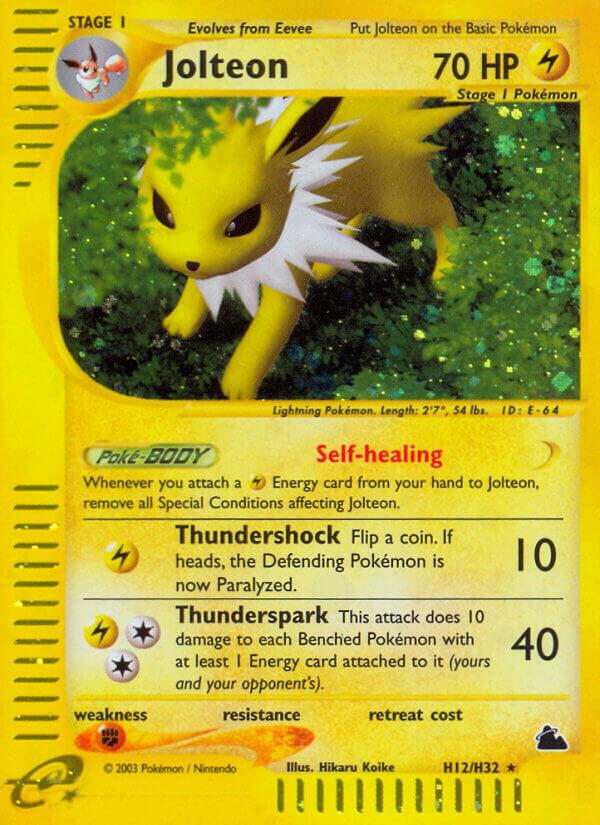 Jolteon (H12) card image