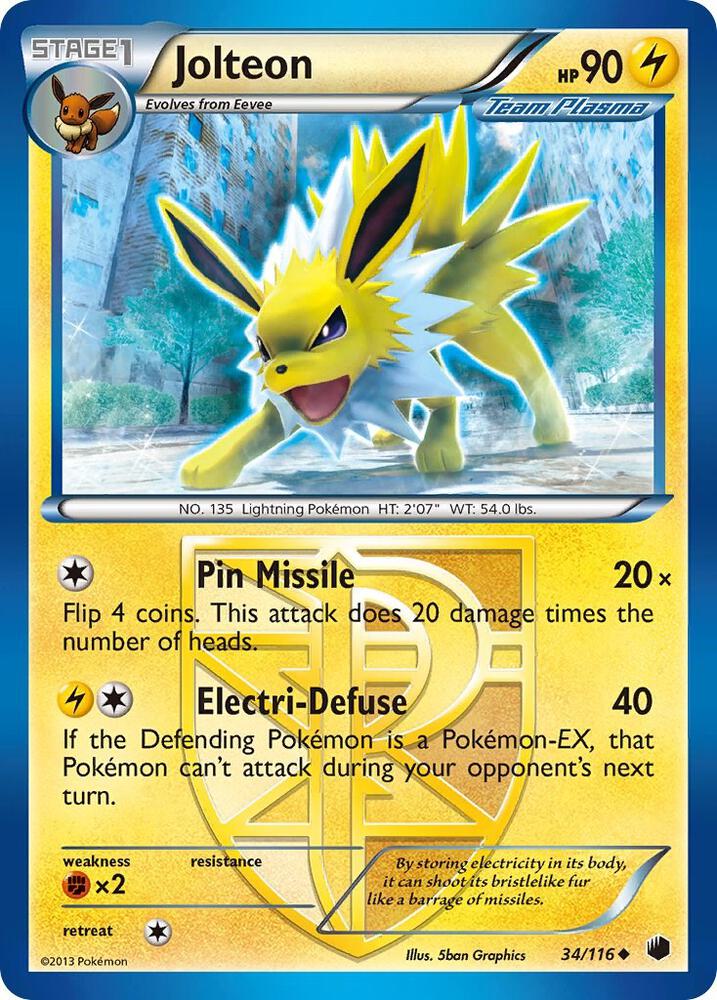 Jolteon (Team Plasma) card image