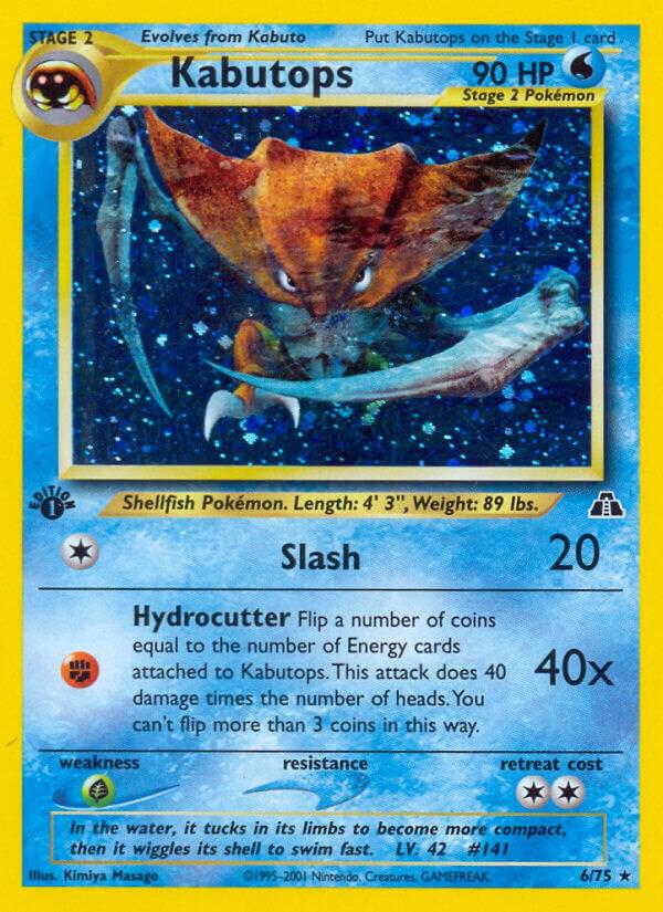 Kabutops (6) card image