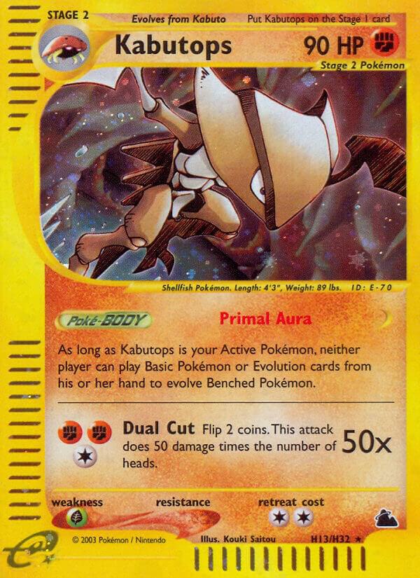 Kabutops (H13) card image