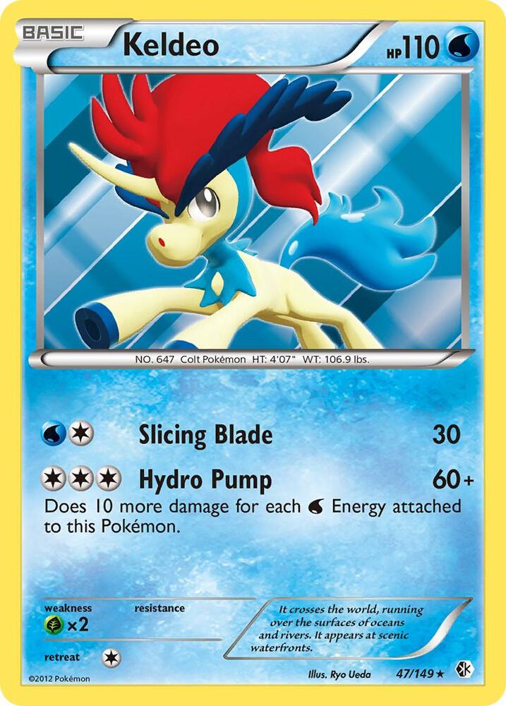 Keldeo (47) card image