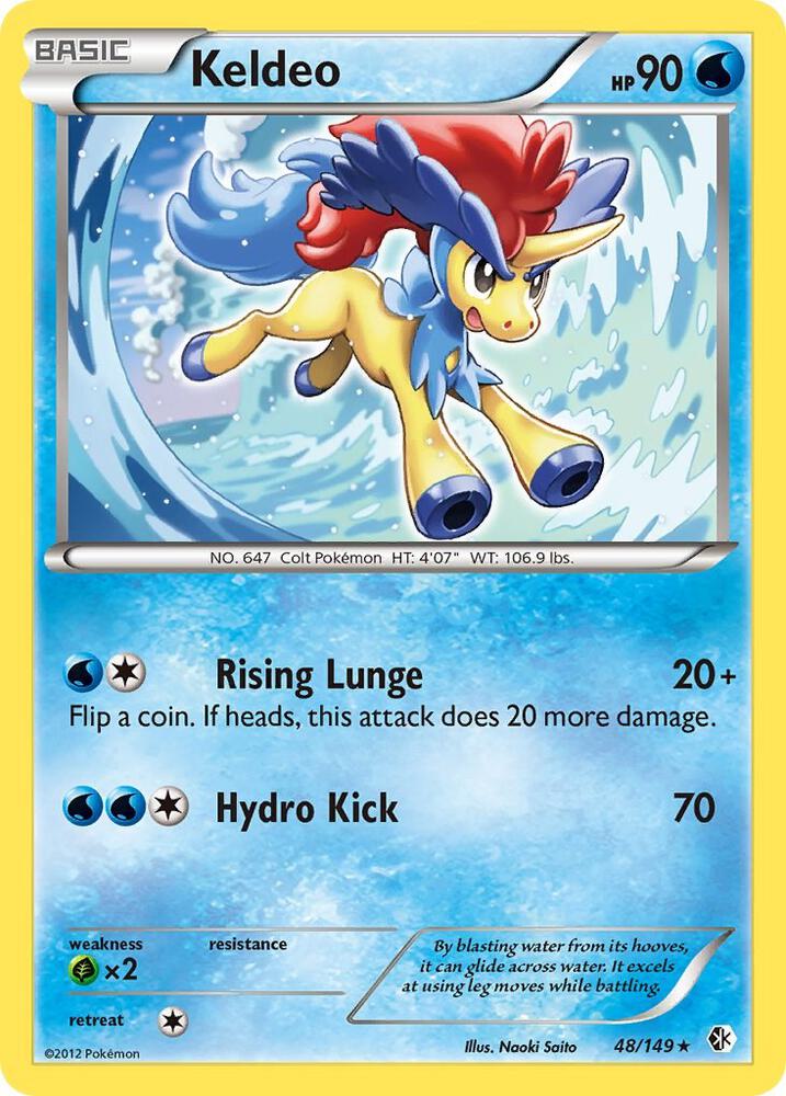 Keldeo (48) card image