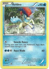 Keldeo - BW60 (Tinsel Holo) card image