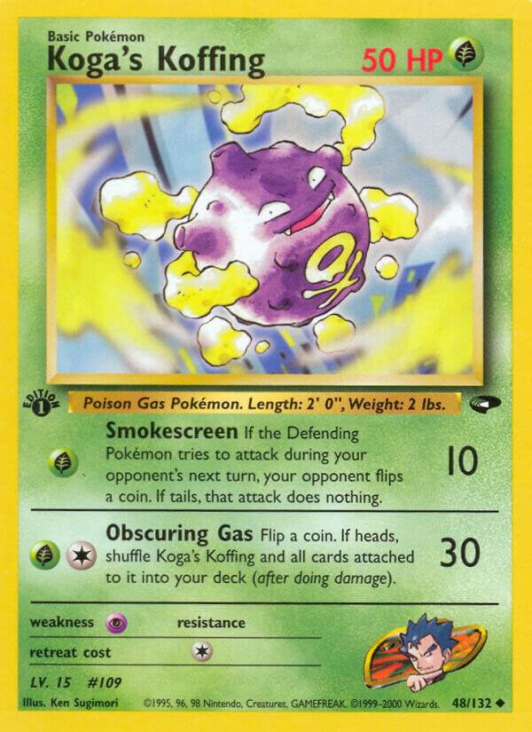 Koga's Koffing (48) card image