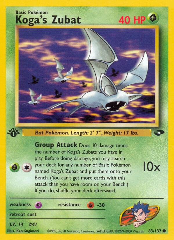 Koga's Zubat card image