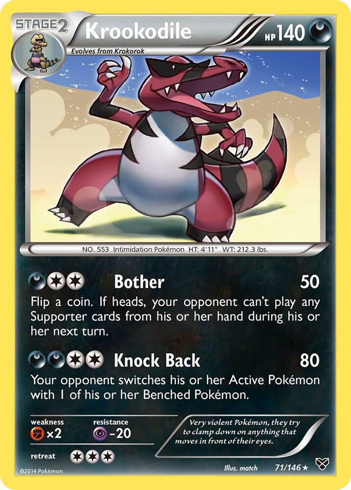 Krookodile card image